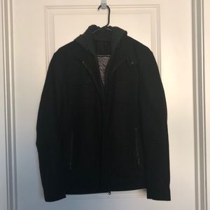 UEC Calvin Klein jacket with hoodie zipper